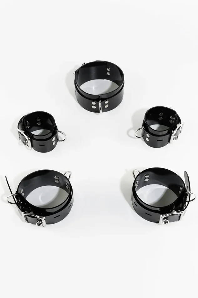 Hals- Fuß – und Handgelenksmanschetten Set