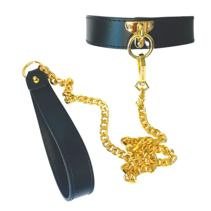 Halsband aus veganem Kunstleder