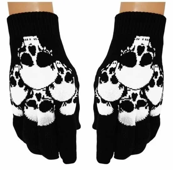 Handschuhe – Frowning Skulls