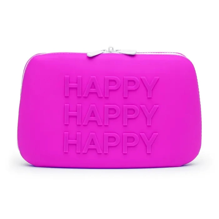 Happy Rabbit – HAPPY Aufbewahrungstasche Mit Reißverschluss – Groß Lila
