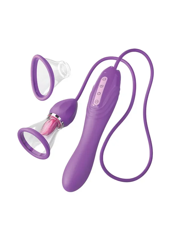 Her Ultimate Pleasure Max Multi-Vibrator/Sauger, lila