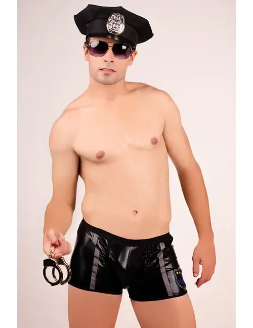 Herren-Boxer-Short MC/9046 schwarz