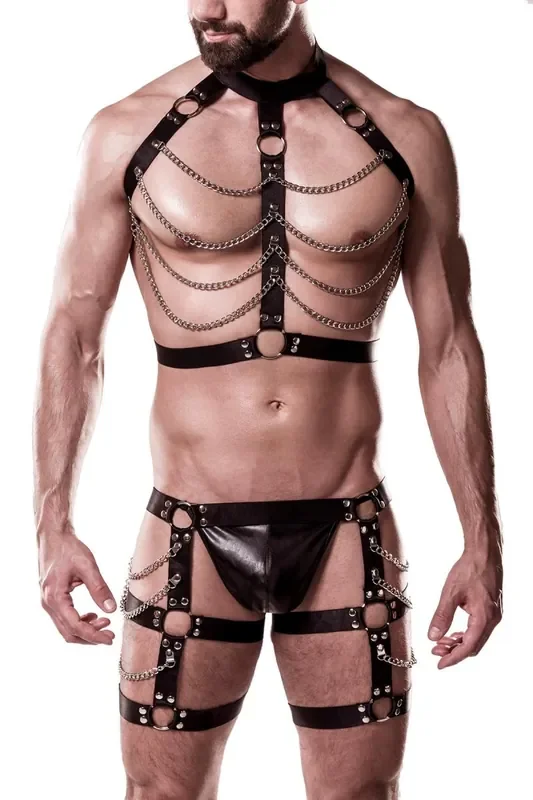 Herren Clubwear-Set mit String
