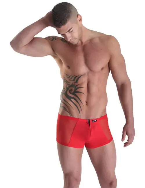 Herren Minipant Wiz rot