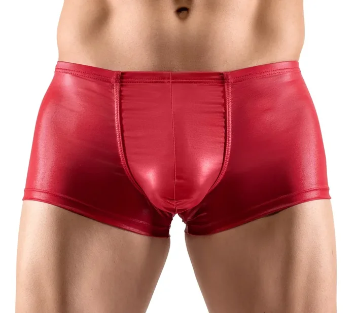 Herren Pants aus weichem Material im Glanz-Look und Push-up Funktion