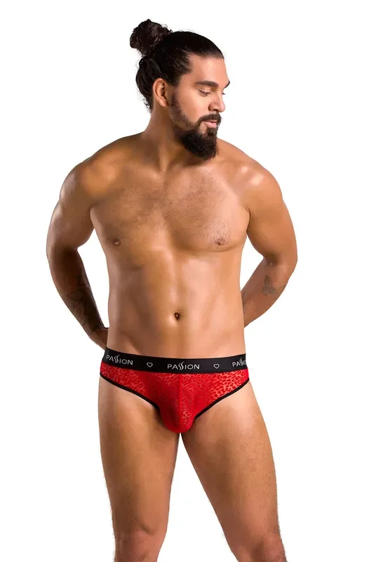 Herren Slip im Leoparden Look