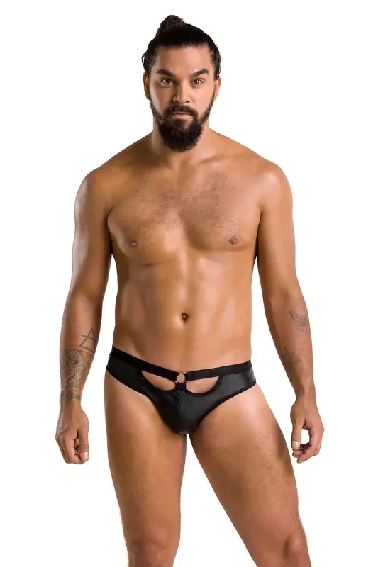 Herren Slip Po-frei mit Riemen