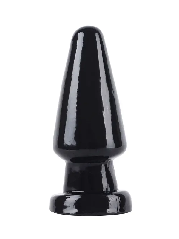 Hidden Desire Extreme Buttplug Cone Head L Analplug, schwarz