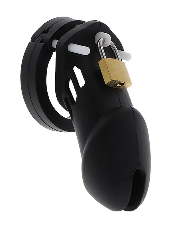 Hidden Desire Extreme Chastity Cock Cage Slicone L Keuschheitskäfig, schwarz