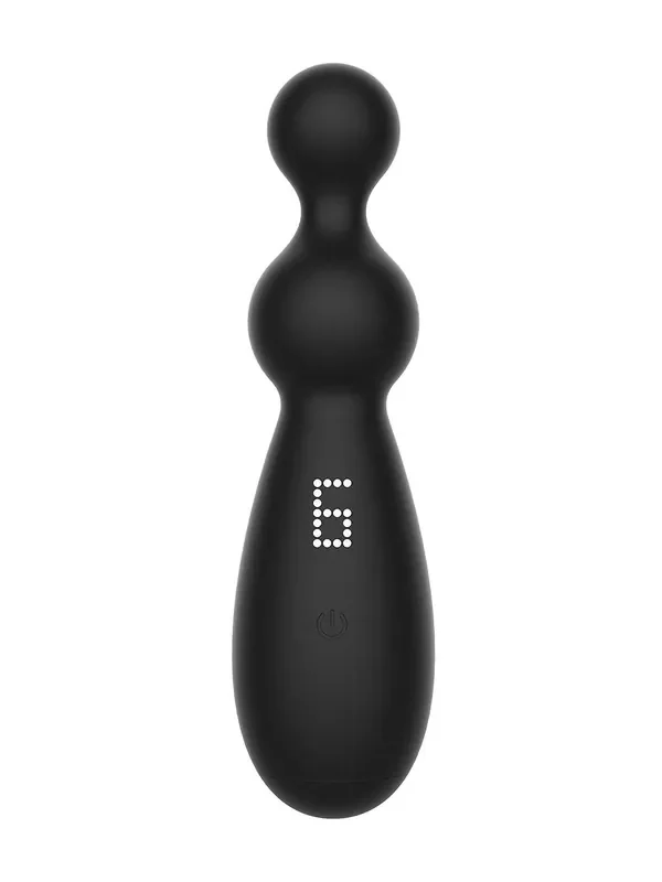 Hidden Desire Extreme Twin Thrill Anal-Vibrator, schwarz