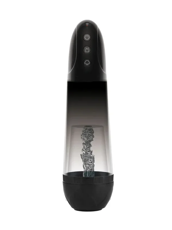Hidden Desire Fusion X Automatic Magnifying Penispumpe, schwarz