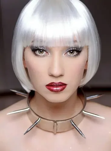 Hochbelastbares Halsband mit Spikes aus Edelstahl