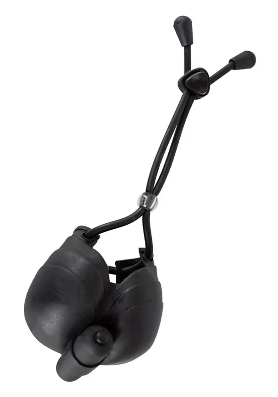 Hodentasche und Penisring mit Kugelvibrator Loop