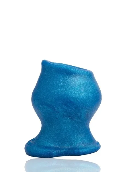 Hohler Plug mit Textur 3XL – blau