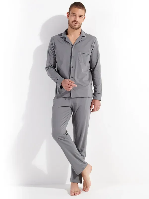 HOM Albert Pyjama, grau