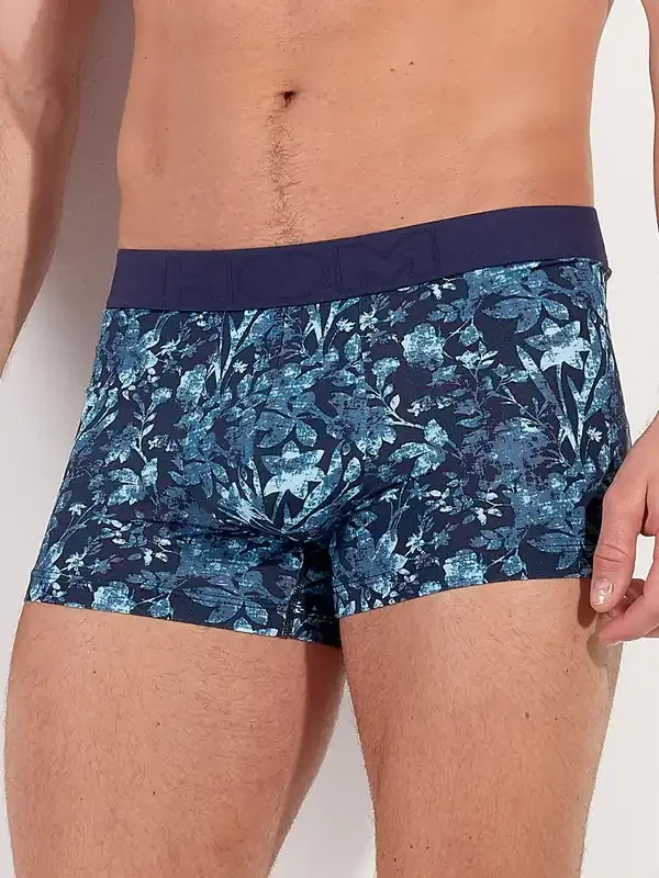 HOM Compiegne Boxer Brief, navy print