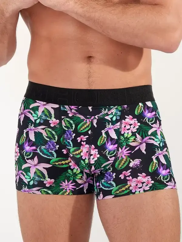 HOM Funky Styles Boxer Brief, pink print