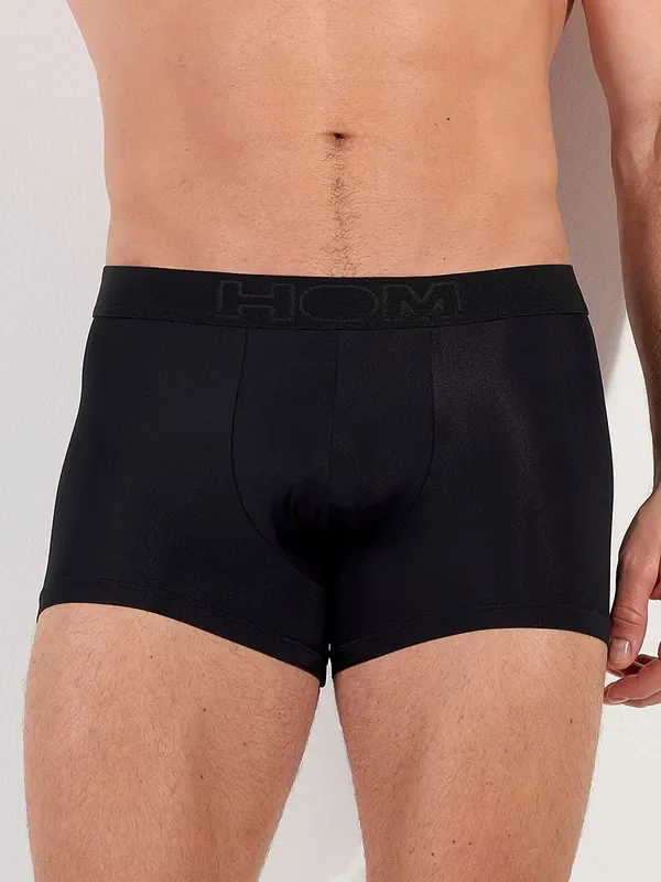 HOM Supersoft Boxer Brief, schwarz