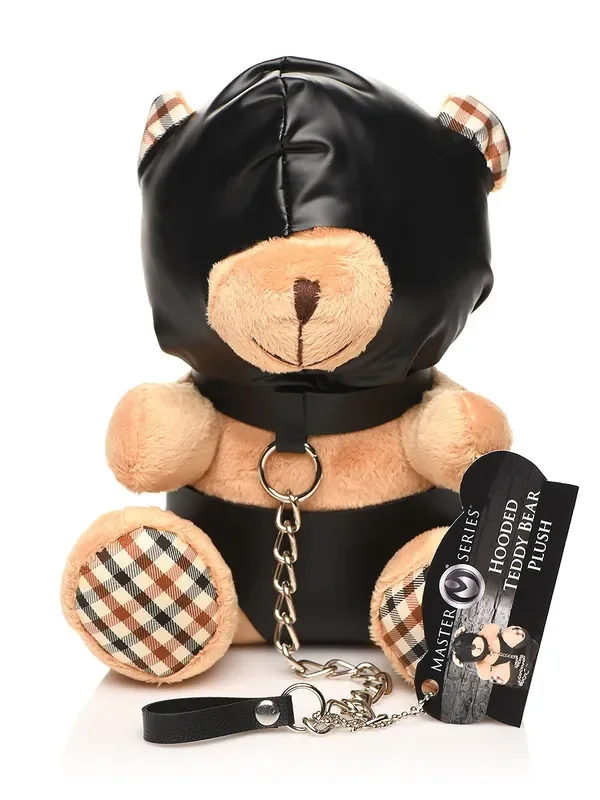 Hooded Bondage Bear Plüsch-Bär, braun
