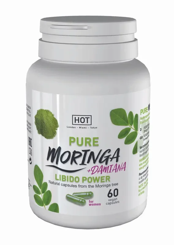 HOT BIO – Moringa Power-Kapseln für Frauen – 60 Stk.
