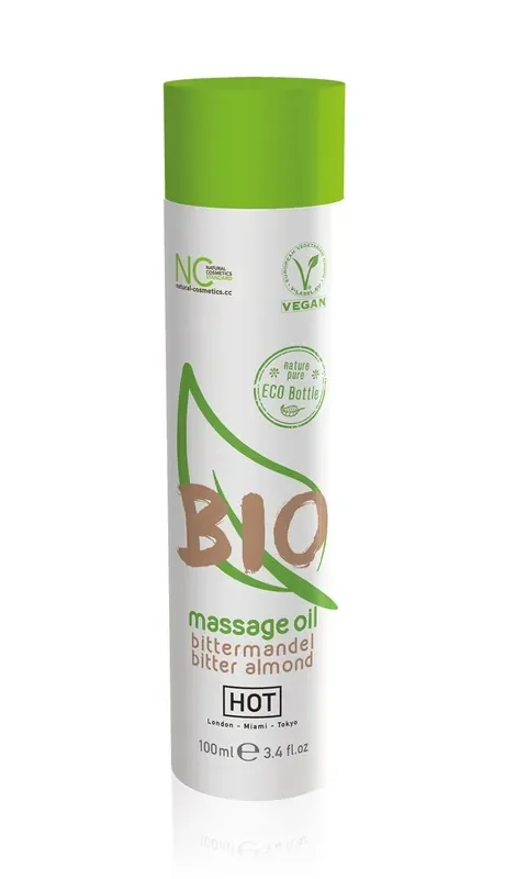 HOT BIO Massageöl Bittermandel – 100 ml