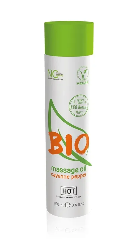 HOT BIO Massageöl Cayenne Pfeffer – 100 ml