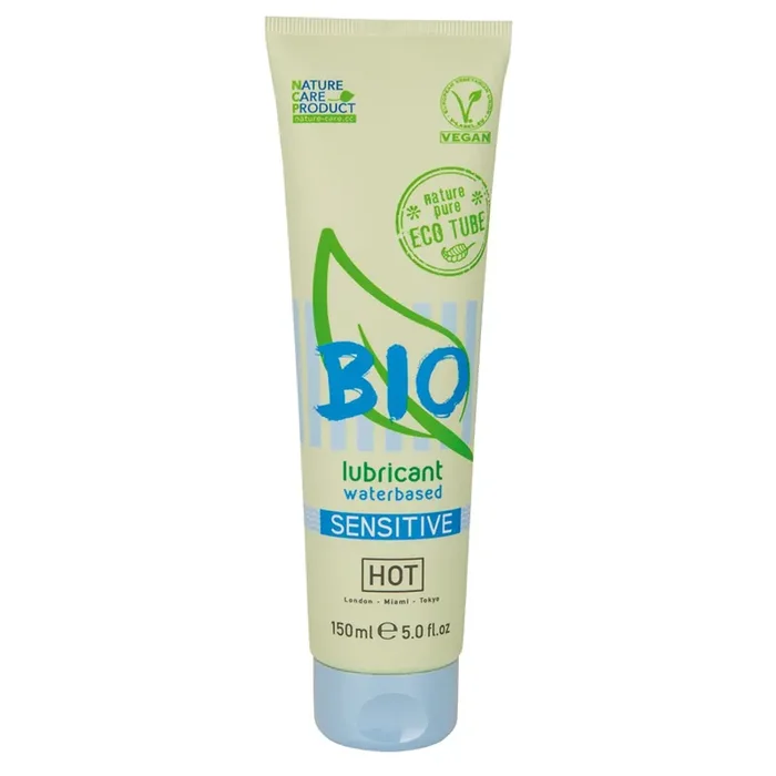 HOT BIO Sensitive wasserbasiertes Gleitgel – 150 ml