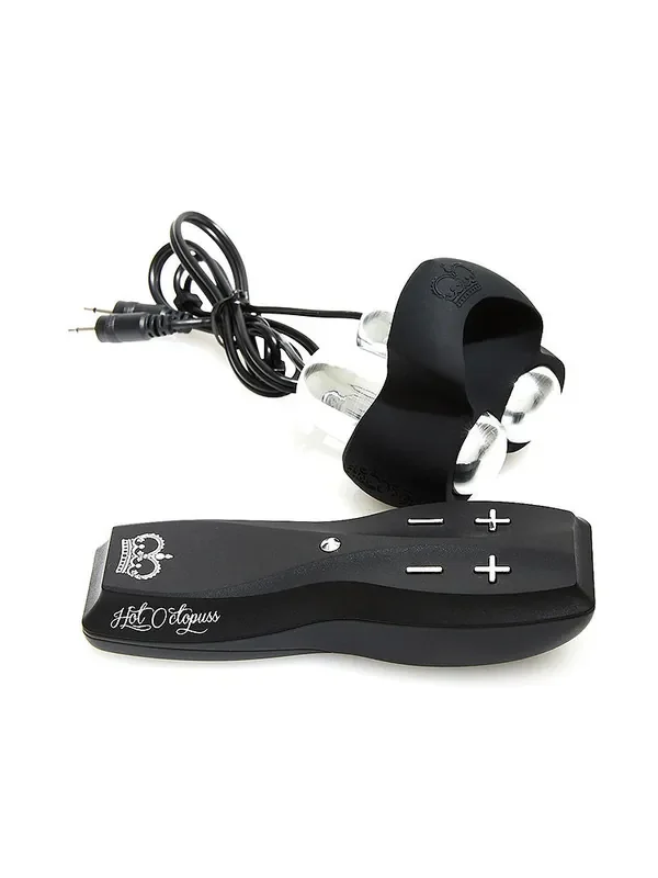 Hot Octopuss JETT Vibro-Penisring, schwarz