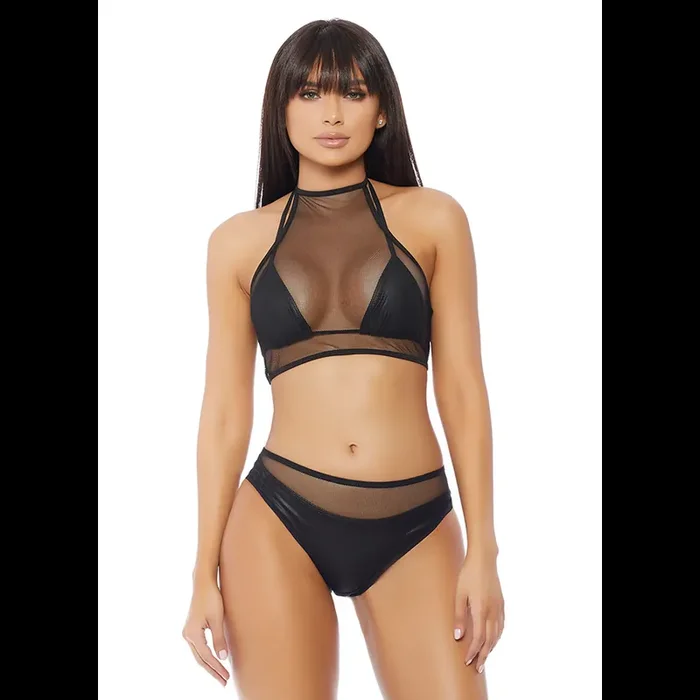 Impulse Top and Panty – Black