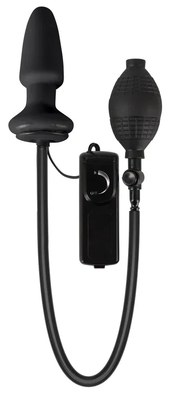 Inflatable & Vibrating Butt Plug Fanny Hill´s Schwarz