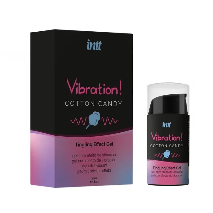 INTT – Vibration Cotton Candy Kribbelndes Gel – 15 ml