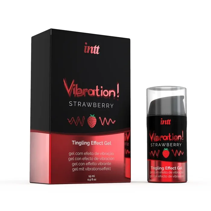 INTT – Vibration! Strawberry Tintelende Gel