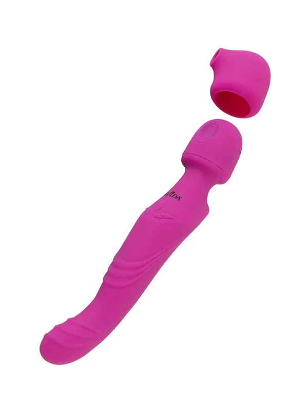 Javida 3in1 Hotspot Massager mit Vibrator, lila