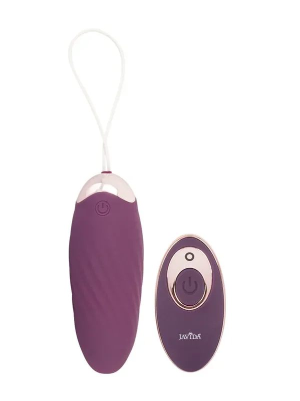 Javida RC Shaking Loveball Vibro-Ei mit Fernbedienung, lila