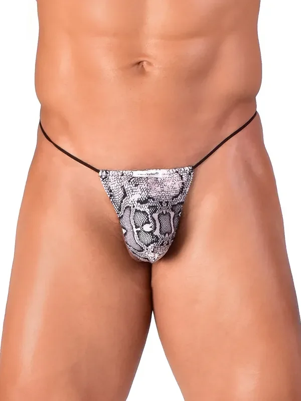 Joe Snyder Shining02 G-String, snake print