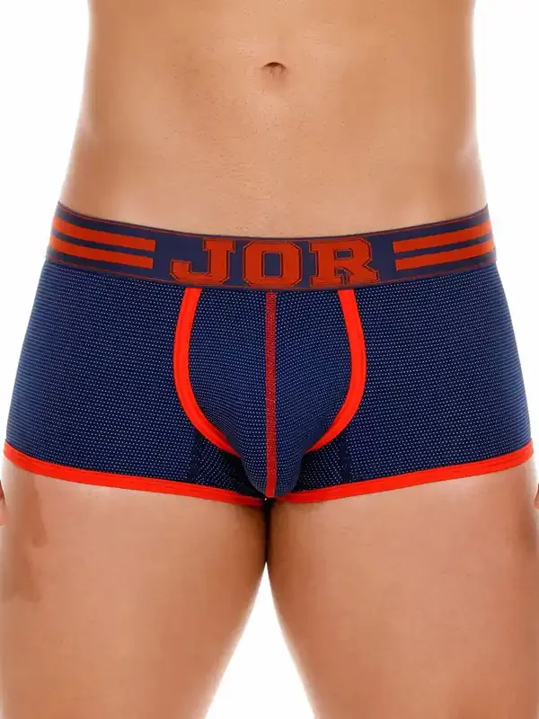 JOR College Boxerpant, blau