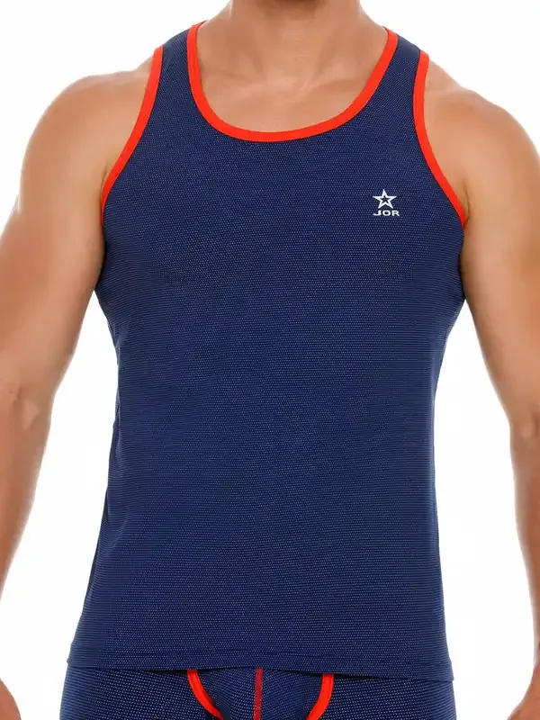 JOR College Tank Top, blau