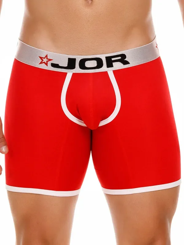 JOR Winter Long Boxer, rot