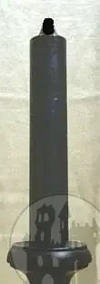 Jumbokerze schwarz