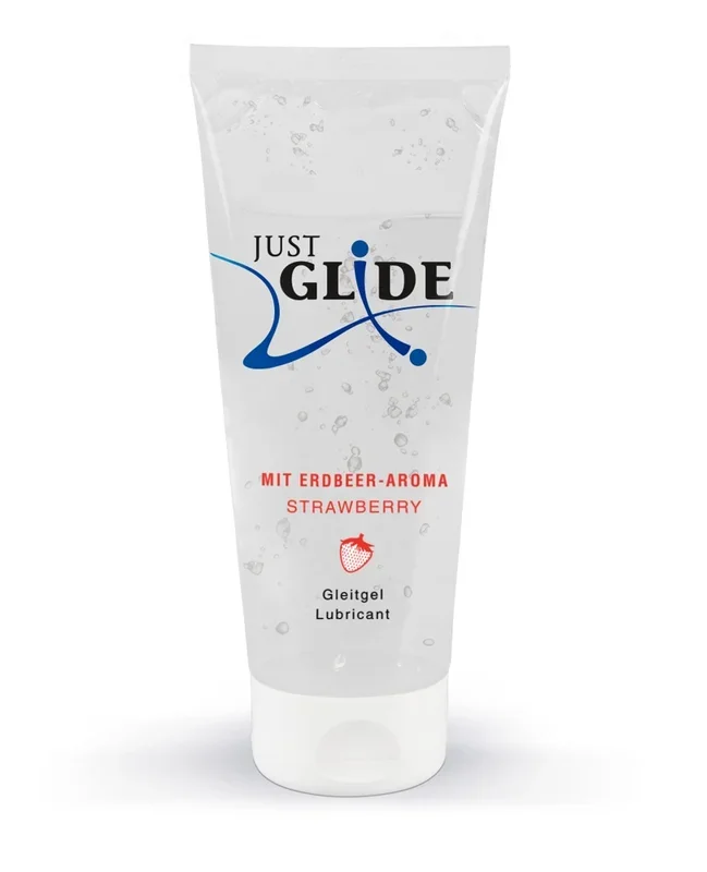 Just Glide Gleitgel Erdbeer-Aroma 200 ml