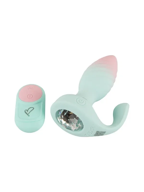 Juvela RC Butt Plug Vibro-Analplug, türkis