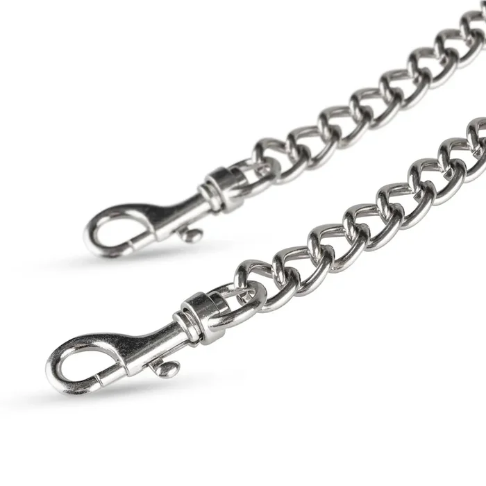 Kette mit Clipverschluss – silberfarben