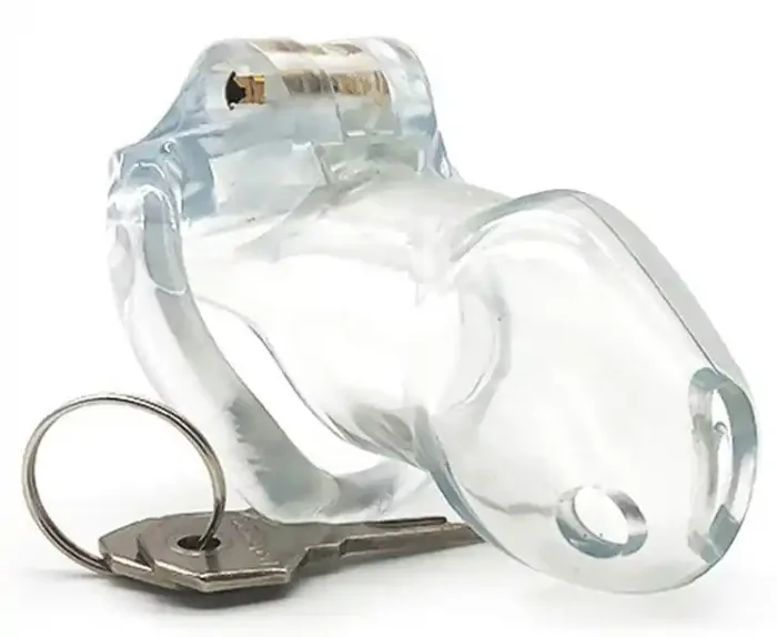 Keuschheitsgürtel Lock Up 9.4 x 3.2cm Transparent