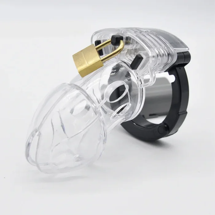 Keuschheitskäfig ‚Alpha‘ transparent