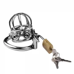 Keuschheitskäfig Edelstahl (Durchmesser: 50mm)