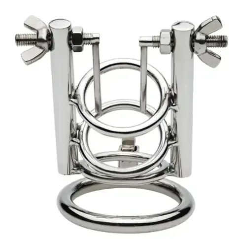 Keuschheitskäfig mit Urethra-Spreizer – Durchmesser 3cm
