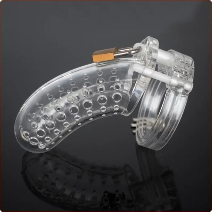 Keuschheitskäfig Perforiert 9,5 x 3,5 cm Transparent