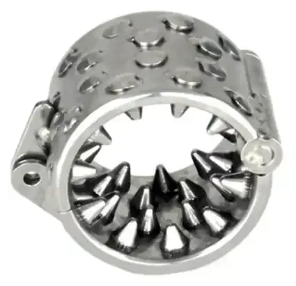 Keuschheitsring mit Spikes 40mm