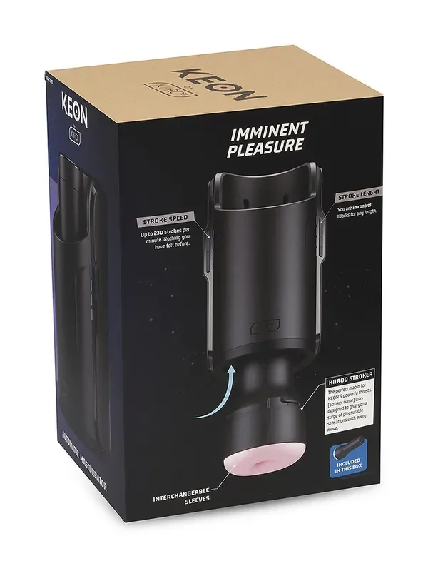Kiiroo Keon Automatic Masturbator, schwarz