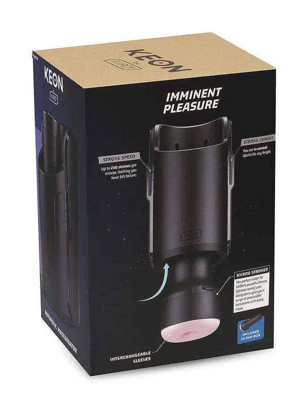 Kiiroo Keon Automatic: Masturbator, schwarz